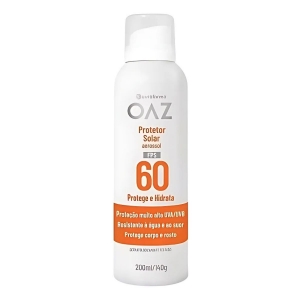 Protetor Solar Eurofarma Aerossol Oaz  Fps60 Com 200ml/140g