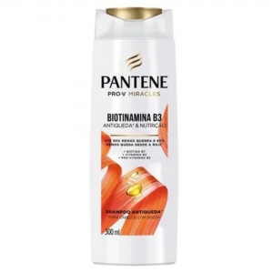 Shampoo Pantene Biotinamina B3 Antiqueda e Nutrição 300ml