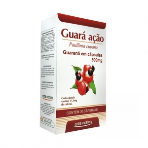 Guará Ação Cápsulas 500mg com 30 Unidades
