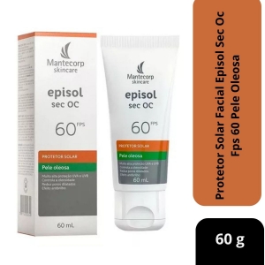 Protetor Solar Episol Sec Oc Fps 60 Pele Oleosa 60 ml
