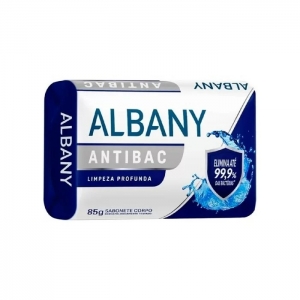 Sabonete Albany Antibac Suave Azul 85 g