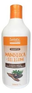 Leave-In Profissional Beltrat – 500 ml | Mandioca + Silicone para Hidratação e Brilho