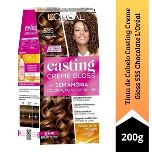Tinta de Cabelo Casting Creme Gloss 535 Chocolate L\'Oréal
