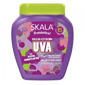 Creme de Tratamento Skala Frutástica Uva – 1 kg | Hidratação e Brilho Natural