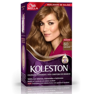 Tintura de Cabelo Koleston Creme Cor 60 Louro Escuro Wella