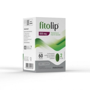 Suplemento Maxinutri FitoLip de Soja 800mg com 60 Cápsulas