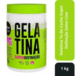 Gelatina To De Cacho Super Definição Salon Line 1kg