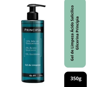 Gel de Limpeza Ácido Salicílico Glicerina Principia 350g