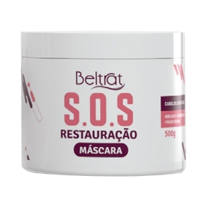 Beltrat Máscara Profissional SOS Restauração 500 g – Recuperação Intensa para Cabelos Danificados