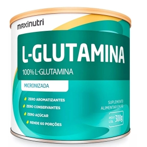 L-GLUTAMINA PO SEM SABOR 300 G x 1