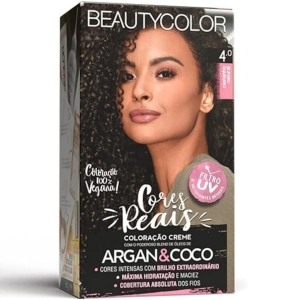 Tinta Capilar Cores Reais 4.0 Castanho Natural Beauty Color