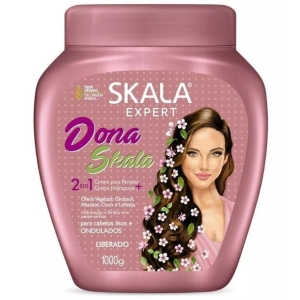 Skala Expert Dona Skala 2 Em 1 1Kg Cabelos Lisos Ondulados