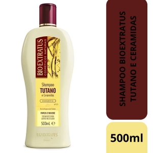 Shampoo Bio Extratus Tutano E Ceramidas Zero Sal 500 Ml