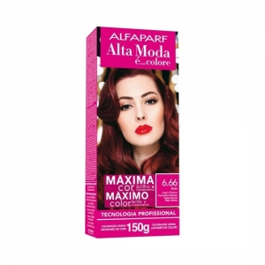 Alta Moda Rubi 6.66 Louro Escuro Vermelho Intenso 150g