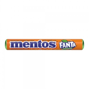 Bala Mentos Fanta Laranja Sabor Refrescante
