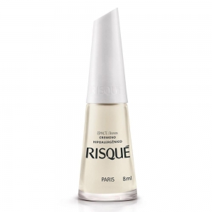 Esmalte Risqué Paris Cremoso 8ml – Vermelho Sofisticado e Clássico