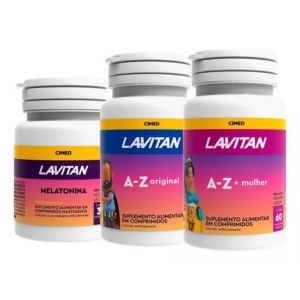 Kit Lavitan Familhao Az Original+Az Mulher+Melatonina