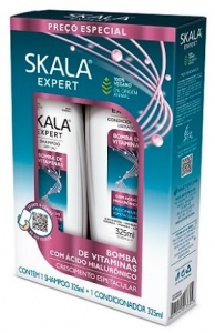 Kit Skala Bomba Vitaminas Shampoo + Condicionador 525ml