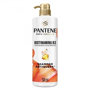 Shampoo Pantene Biotinamina B3 Antiqueda e Nutrição 510ml
