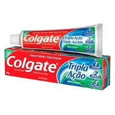 Sorriso Protegido – Creme Dental Colgate Tripla Ação Original 180g