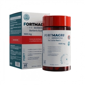 Fortmagri Berberina 1500 mg + Feno-Grego + Morosil + Cromo – Suporte Metabólico e Controle Avançado