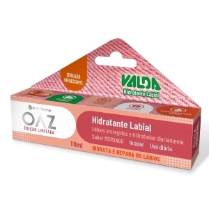Lábios Doces – Hidratante Labial Oaz Valda Morango 10ml