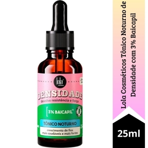 Lola Cosméticos Tônico Noturno de Densidade com 3% Baicapil