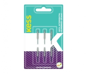Kess Escova Interdental Cilíndrica Refil