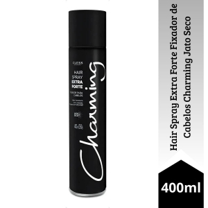 Hair Spray Extra Forte Fixador de Cabelos Charming Jato Seco