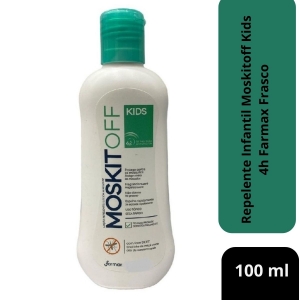 Repelente Infantil Moskitoff Kids 4h Farmax Frasco 100ml