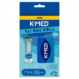 Kit K-Med Ice 50g + K-Misinha X 8 – Sensação Refrescante e Proteção Extra