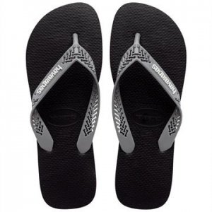 Sandália Havaianas Power Light Preto/Cinza Aço 39/40