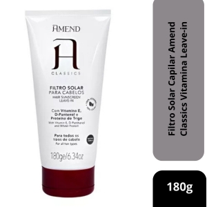 Filtro Solar Capilar Amend Classics Vitamina Leave-in 180g