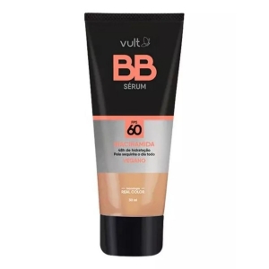 Base BB Sérum De Hidratação Leve FPS 60 Vult Real Color 30ml