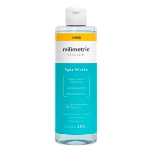 Milimetric Skin Care Água Micelar Limpeza e Hidratação Cimed