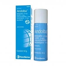 Andolba Aerosol 43g – Alívio Rápido da Dor Muscular e Inflamações