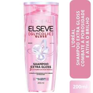 Shampoo Elseve Glycolic Gloss 200ml Brilho Intenso