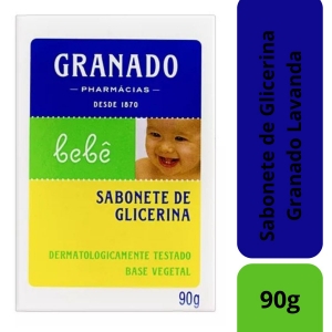 Sabonete Barra Granado Bebe 90G Glicerina