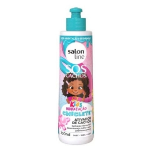 Ativador De Cachos Kids Chiclete Sos Cachos Salon Line 300ml