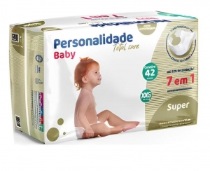 Fralda Personalidade B Total Care Bag XXG 42 Unidades