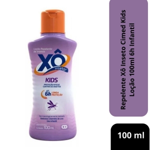 Repelente Xô Inseto Cimed Kids Loção 100ml 6h Infantil