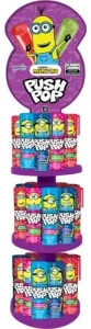 Candy Push Pop Torre Minions – Balinha Divertida e Interativa 14g