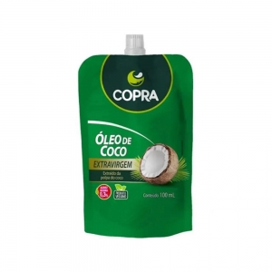 Óleo de Coco Extravirgem Pouch 100 mL – Nutrição Natural em Embalagem Prática