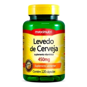 Levedo de Cerveja Maxnutri 500mg 120 cápsulas