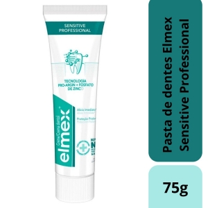 Pasta de dentes Elmex Sensitive Professional em creme 75 g