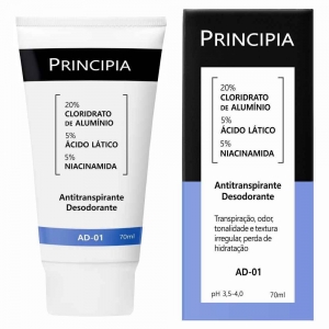 Desodorante Antitranspirante Principia 70ml Toque Seco