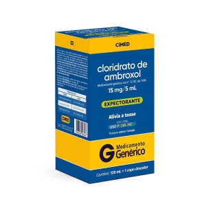 Cloridrato de Ambroxol Xarope Infantil 15mg/5ml 120ml
