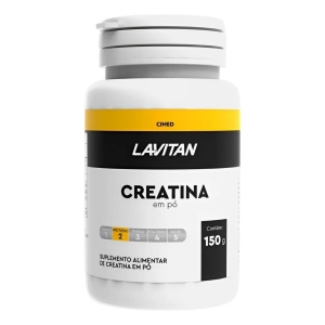 Lavitan Suplemento Alimentar de Creatina em Pó Cimed 150g Sabor:Sem Sabor