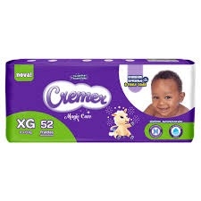 Cremer Magic Care Hiper XG – Fralda Descartável Infantil, 52 Unidades
