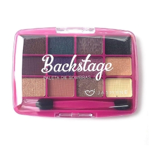 Jasmyne Paleta Backstage – Sombras Versáteis e Profissionais
